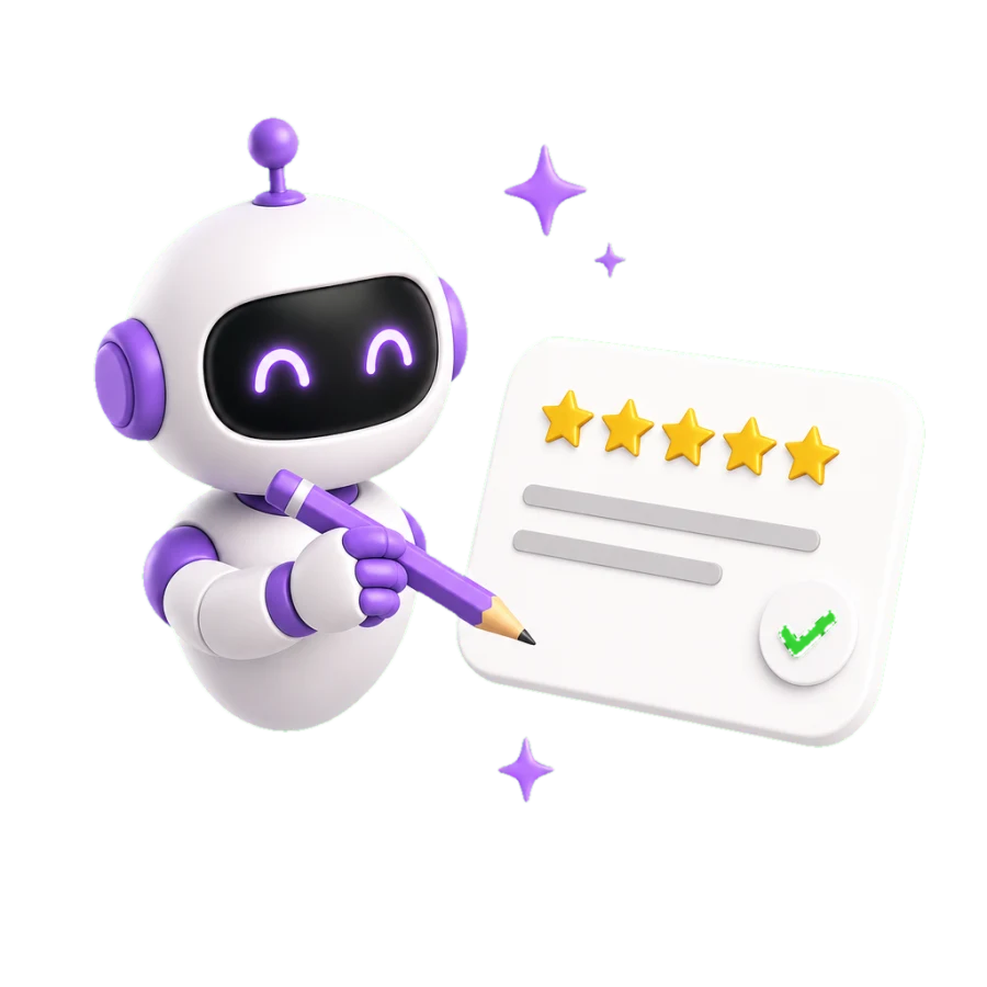 L'IA PopScore rédige la réponse à un avis Google