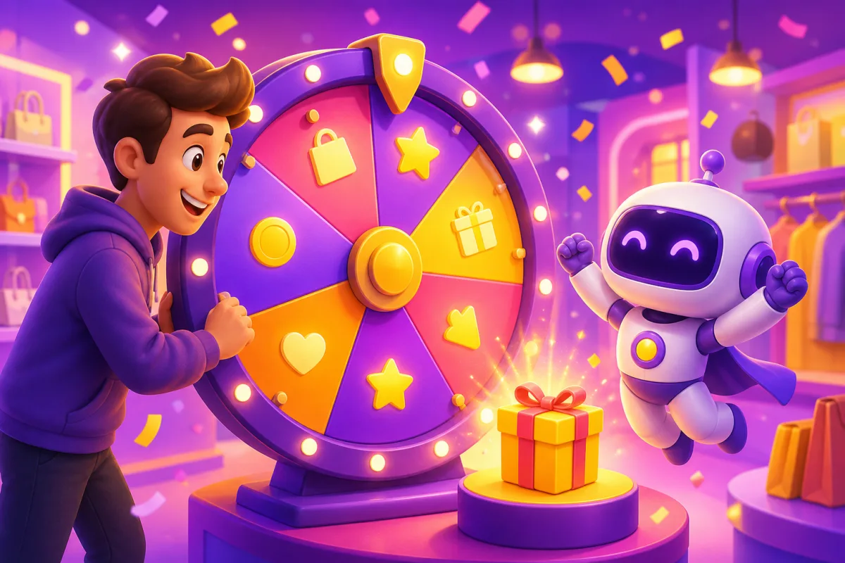 Roue de la fortune en magasin : booster vos avis et votre fidélité